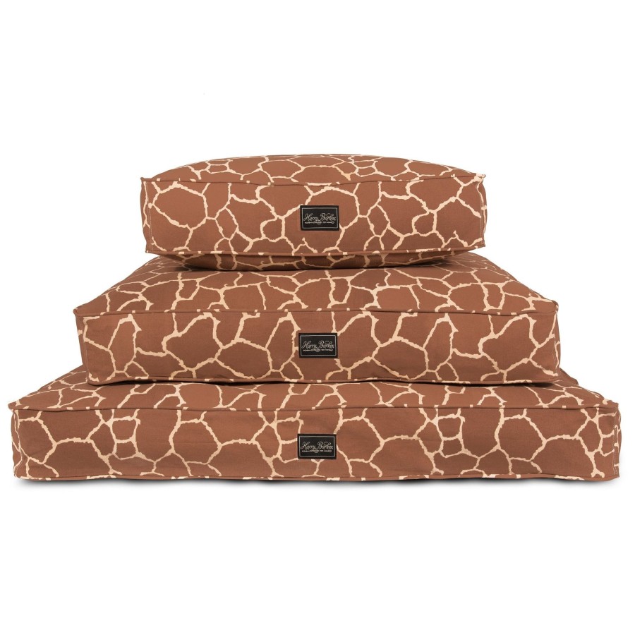 Harry Barker Giraffe Cotton Canvas Dog Bed Cover Online