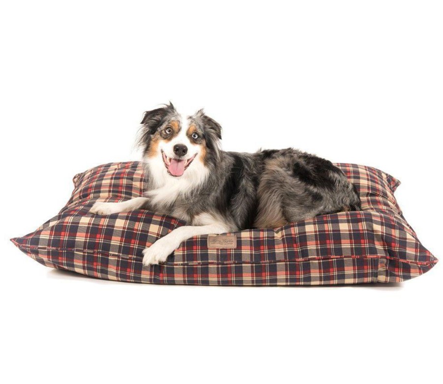 Harry Barker Plaid Envelope Dog Bed Cover New