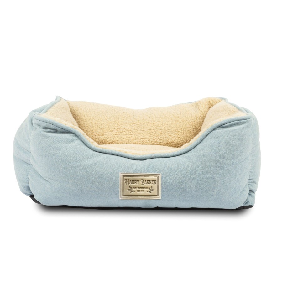 Harry Barker Chambray Sherpa Cuddler Bed Online