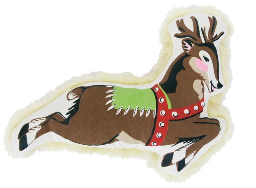 Harry Barker Reindeer Canvas Dog Toy Best