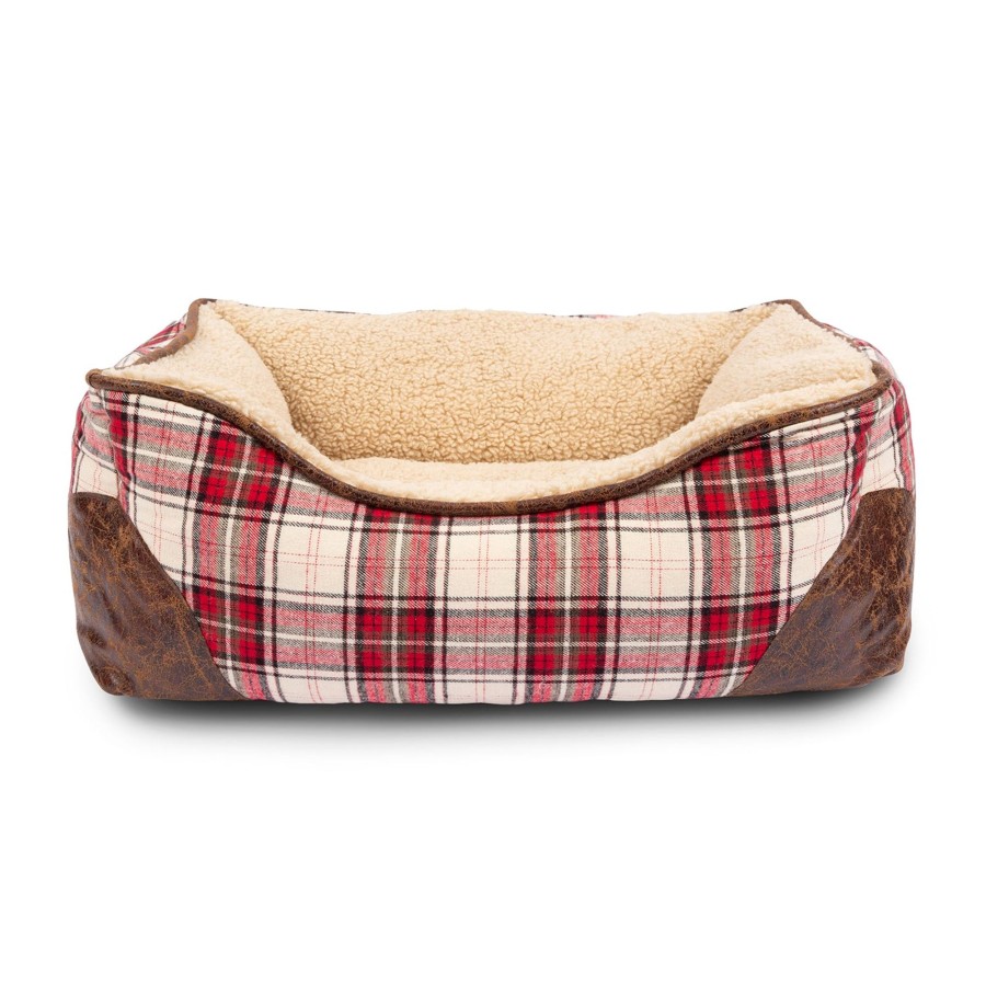 Harry Barker Cabin Plaid Cuddler Bed Clearance