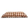 Harry Barker Vintage Brown Gingham Envelope Dog Bed Clearance