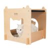 Harry Barker Modular Wood Hammock - Stackable Cat Cube Clearance