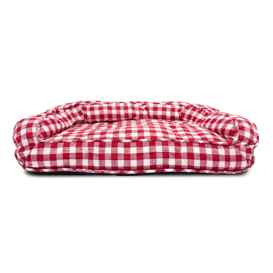 Harry Barker Red Buffalo Check Ortho Lounger Best