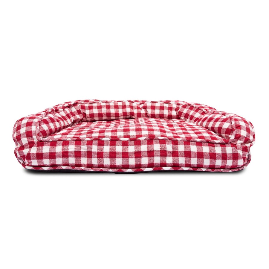 Harry Barker Red Buffalo Check Ortho Lounger Wholesale