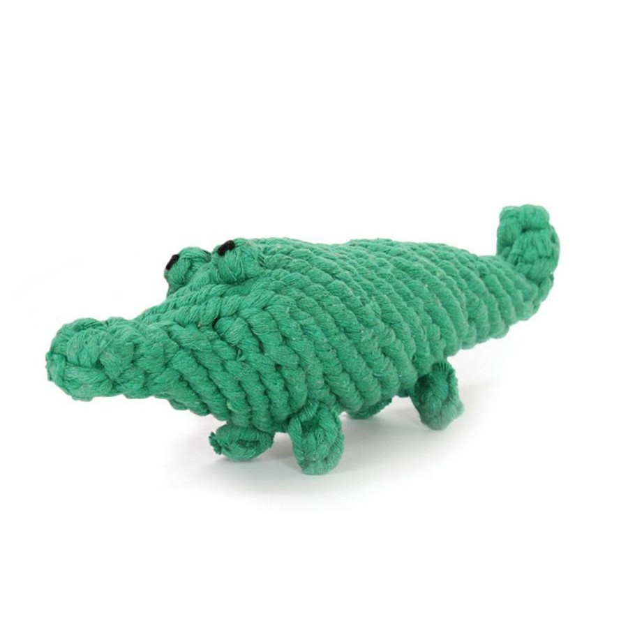 Harry Barker Cotton Rope Alligator Dog Toy Online