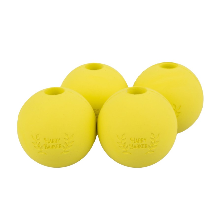 Harry Barker 4-Pack Rubber Ball Set - Large Best