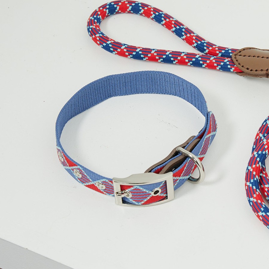 Harry Barker Plaid Dog Collar Best