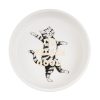 Harry Barker I'M Feline Good Ceramic Cat Bowl - White Best