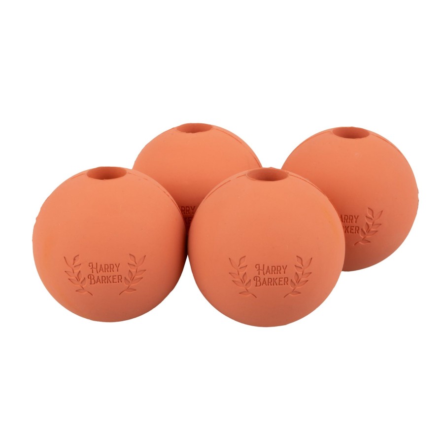 Harry Barker 4-Pack Rubber Ball Set - Large Best