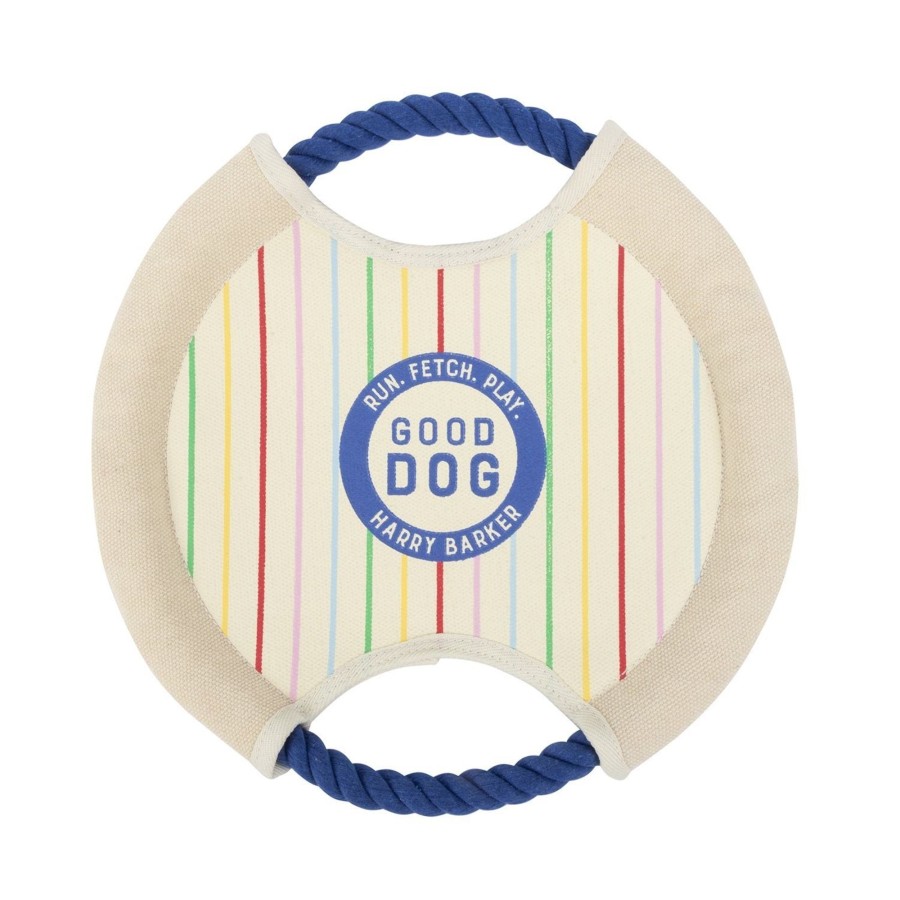 Harry Barker Good Dog Canvas Frisbee Toy Online