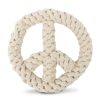 Harry Barker Peace On Earth Rope Dog Toy Best