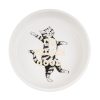 Harry Barker I'M Feline Good Ceramic Cat Bowl - White Hot